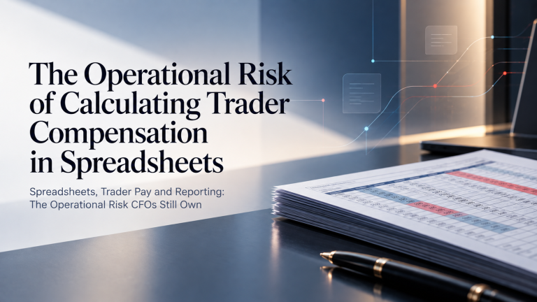 The Operational Risk of Calculating Trader Compensation in Spreadsheets
